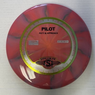Streamline Discs Pilot Cosmic Neutron Pink Swirls 171 Grams