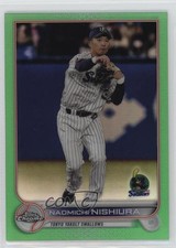 2022 Topps Chrome NPB Nippon Professional Baseball 73/99 Naomichi Nishiura 1u6