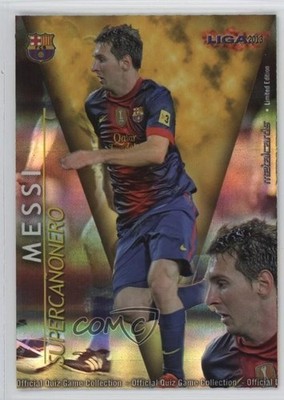 2012-13 Mundicromo Official Quiz Game Collection La Liga Lionel Messi c4m