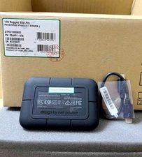 Seagate STHZ1000800 LaCie Rugged Pro 1TB SSD USB-C External Solid State Drive