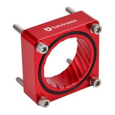 Red Aluminum Throttle Body Spacer For Jeep Wrangler Yj 4.0l L6 4.0l 1991-1995 Red Aluminum Throttle Body Spacer For Jeep Wrangler Yj 4.0l L6 4.0l 1991-1995