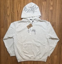 Stussy Embroidered Logo Hoodie Color Ash Heat...