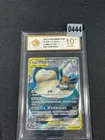 Pokemon S-Chinese Sun&Moon CSM2cC-170 SR Eevee & Snorlax-GX Holo Grade 10