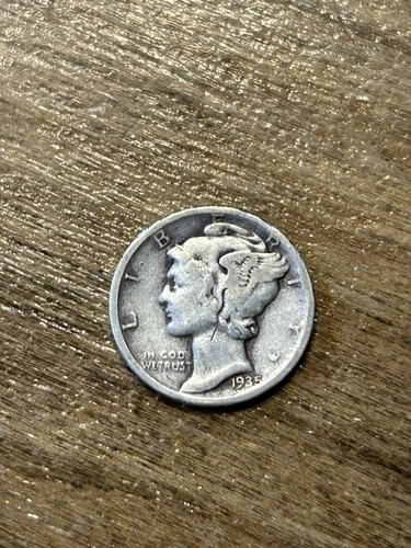 1935D Mercury Dime VG