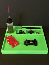 HO Slot Car Build Plate, Setup Plate, Tjet, AFX,Tyco Mega G Plus Aurora