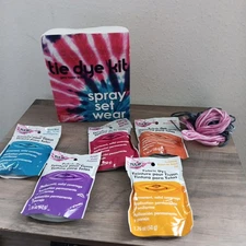 S.E.I. Girly Girl Tie Dye Kit, Fabric Spray Dye, 8 Colors