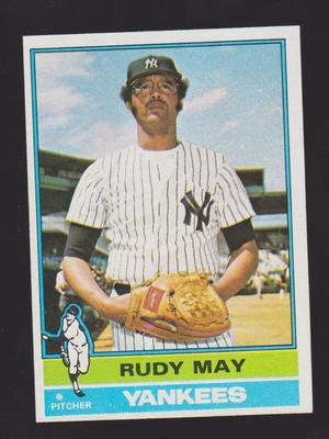 1976 Topps Rudy May #481 NMT-MINT | eBay