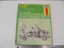 Fiat Strada 1979 - 1980 Haynes Repair Service Owners Workshop Manual 479 Fiat Strada 1979 - 1980 Haynes Repair Service Owners Workshop Manual 479