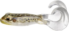 Live Target Freestyle Frog Topwater Soft Plastic Realistic Soft Frog Bass Bait