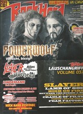 Rock Hard Nr. 338, Luglio 2015, Slayer. Powerwolf, Scorpions... Rivista + CD