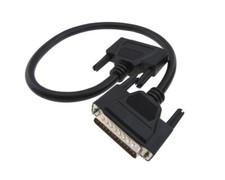 DB25 Male to Male I/O Signal Connection Cable 1.5ft 0.5m 