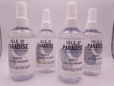 LOT OF 4 Isle of Paradise Over It  Magic Self Tan ERASER Exfoliating Micellar