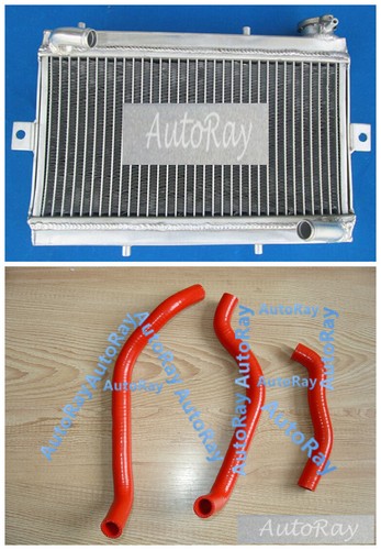 Radiador de aleación del mercado de repuestos + mangueras para TRX250 TRX250R TRX 250R 1986 1987 86 87 - Imagen 2 de 10