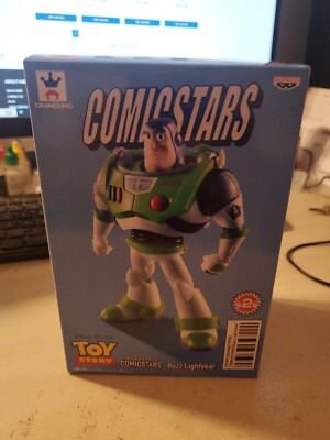 Rare Buzz Lightyear Toy Story Disney Pixar COMICSTARS Banpresto Figure Craneking