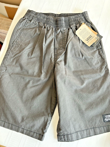 Jungen Small Van’s Off The Wall Shorts. Neu Mit Etikett Schwarz