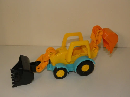Lego Duplo Bagger mit schwarzer Schaufel