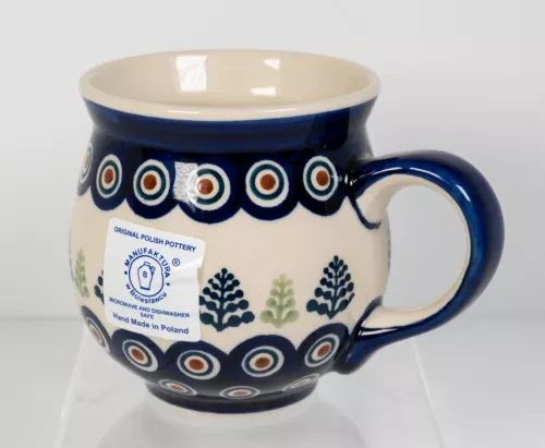 Boleslawiec Polish Pottery Bubble Mug. Hand-Made. Fast Shipping