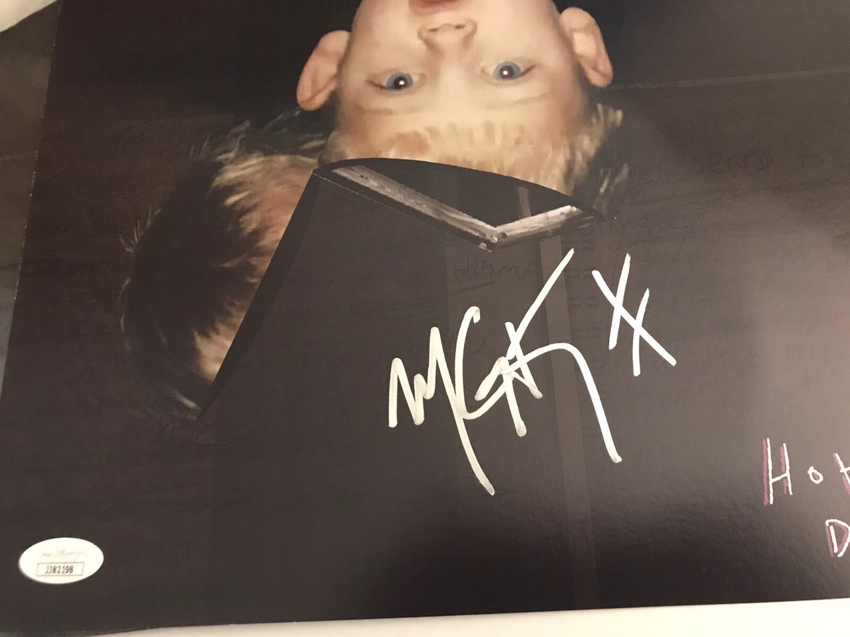 MACHINE GUN KELLY Signed HOTEL DIABLO Vinyl 12x12 INSERT