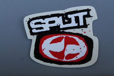Split Surf Clothing Surfboards Clear Red Original V66A Vintage