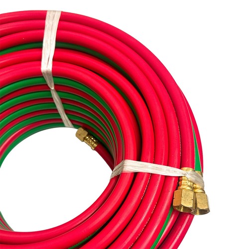 100 ft Twin Welding Torch Hose Oxy Acetylene Oxygen Cutting 1/4 Inch 300 psi - Picture 2 of 5
