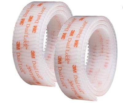 3M Clear Dual Lock Reclosable Fastener 2ft (2pc)