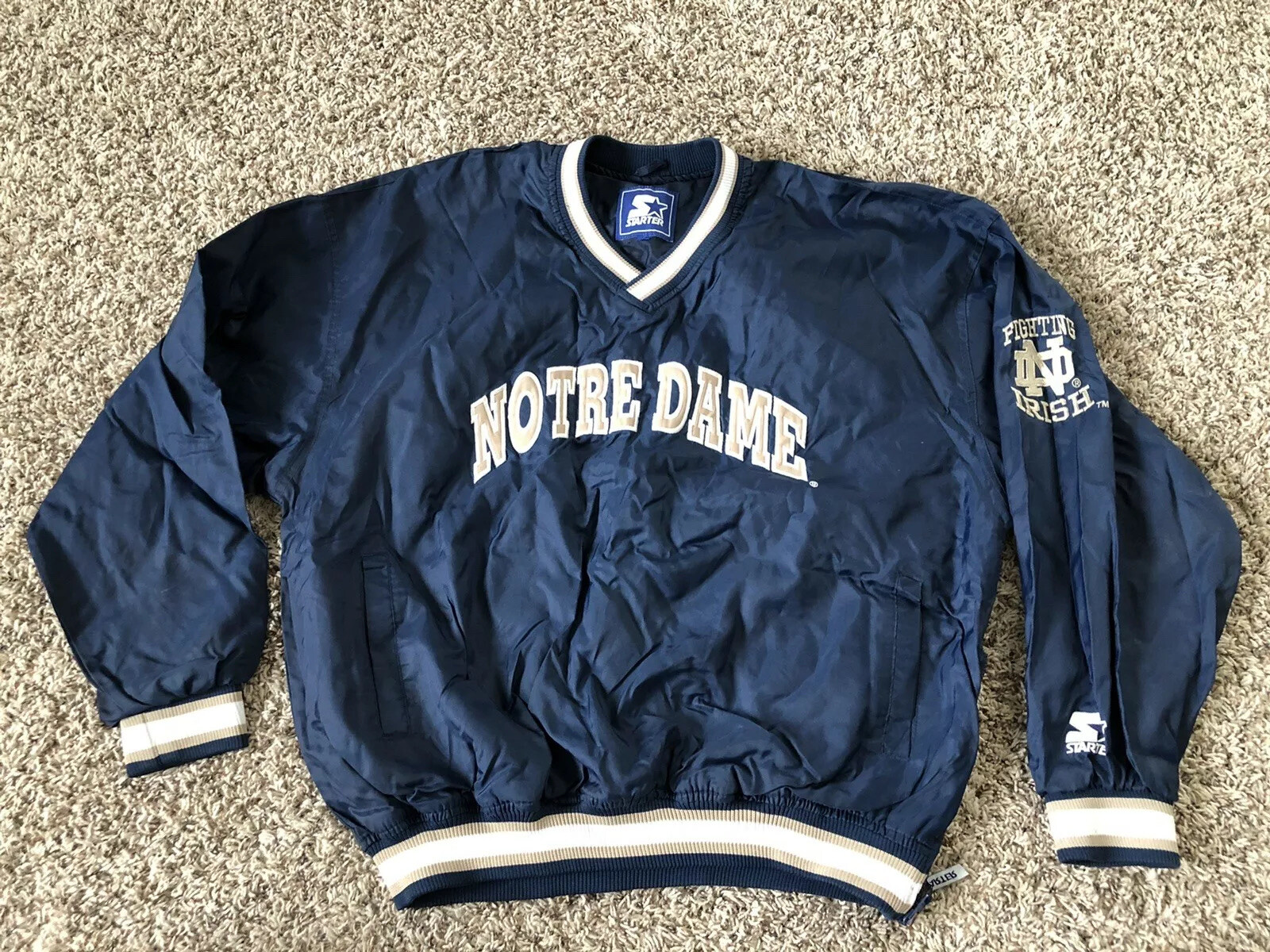 Vintage Starter Notre Dame Fighting 