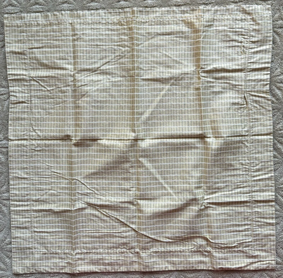 Yves Delorme Euro Almohada Falsa Indocrino Floral Algodón Satén Francia Lujo Foto 2 de 4