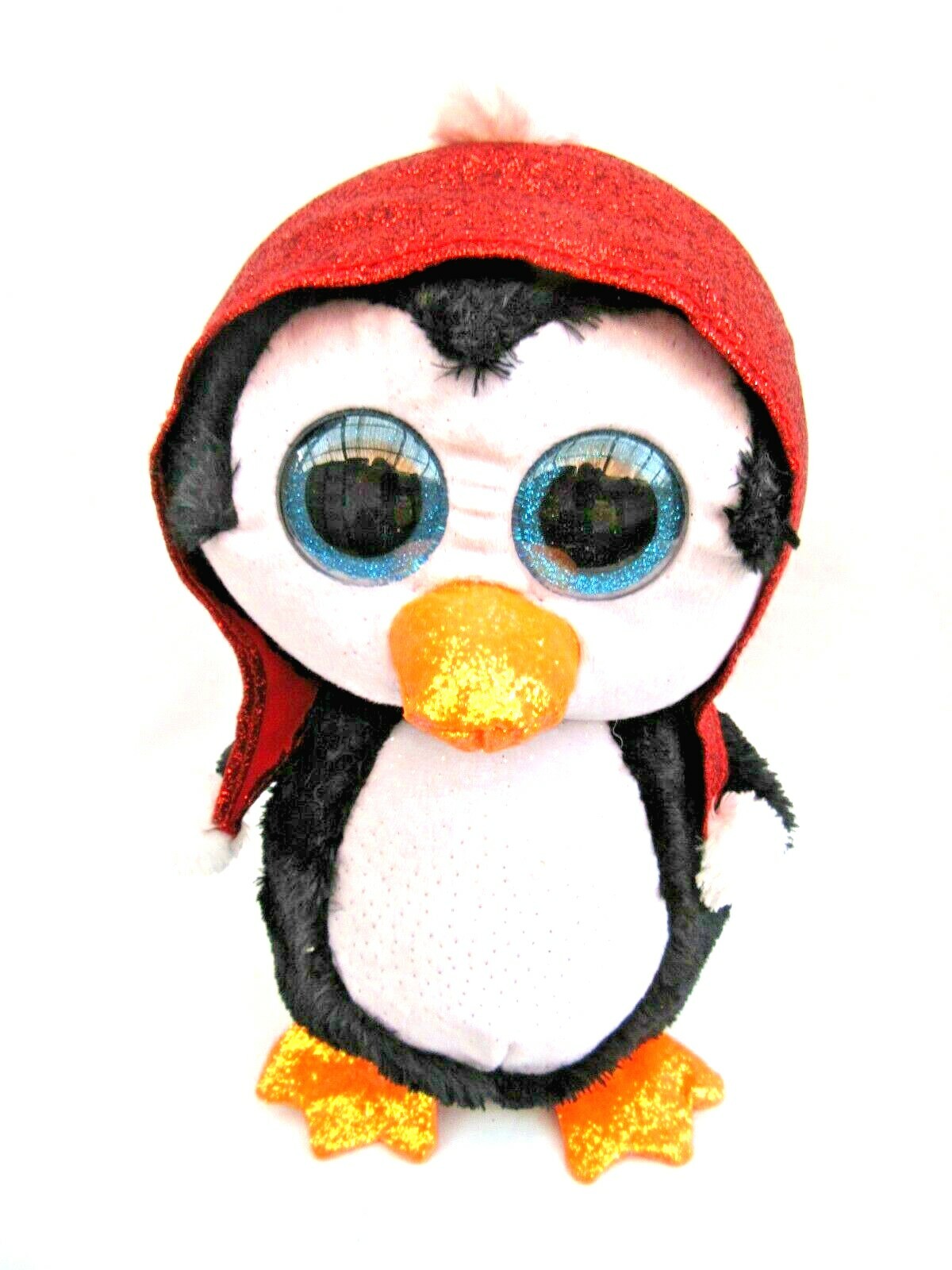 TY BEANIE BABY BOOS GALE -  CHRISTMAS PENGUIN - 364497 LARGE  -  NEW WITH TAGS