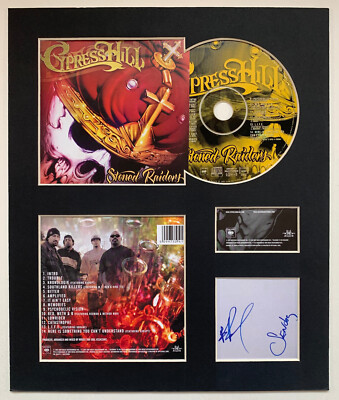 CYPRESS HILL - Signed Autographed - STONED RAIDERS - Album Display