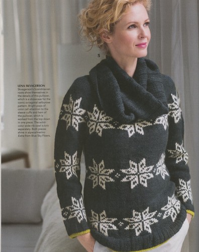 Vogue Knitting Magazine Holiday 2017 Nordic Knits Men Women Home - 26 Patterns - Picture 6 of 24