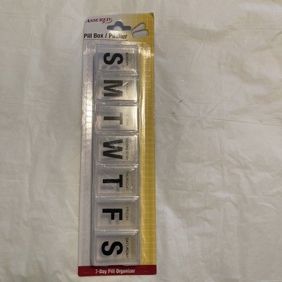 Assured 7- Days Pill Organizer Box