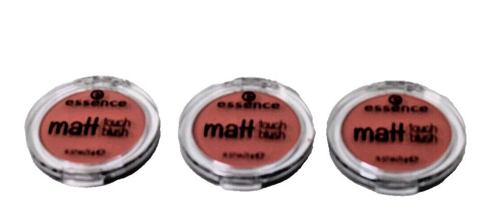 3 x essence cosmetics Rouge matt touch blush 10 Art nr 754188 5 g 10 pech me up! - Bild 2 von 2