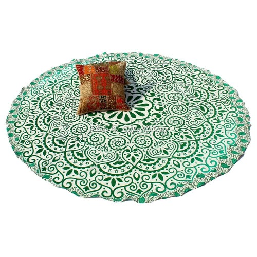 Beach Round Tapestry Mandala Tassel Hippie Pineapple Roundie Towel Mat Throw - Picture 2 of 3