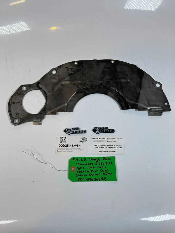 Оригинальный пылезащитный чехол для газовой автоматической коробки передач Dodge Ram 1500 2500 5,2 л / 5,9 л 1994-2002 годов выпуска - Изображение 2 из 4