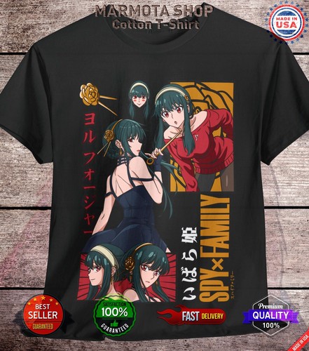 Spy X Family T-Shirt Yor Briar Anya Forger Loid Anime Japanese Tee Shirt Waifu - 第 1/48 張圖片