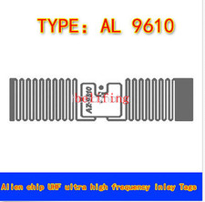 New 100pcs 9610 H3 RFID UHF Passive Smart Label Tag Sticker Antenna Alien