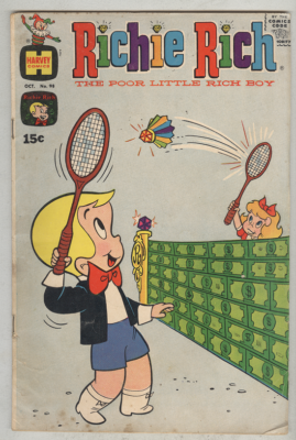 Richie Rich #98 October 1970 VG Badminton Cover | eBay