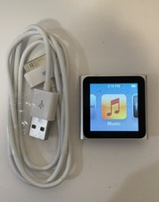 Apple iPod nano 6th Generation Silver (16 GB) Excellent Condition