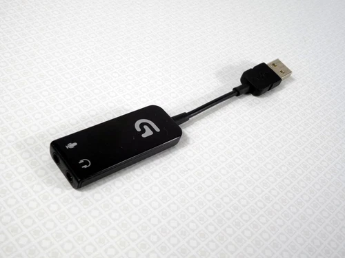Logitech USB extern Audio Soundkarte G430 universal