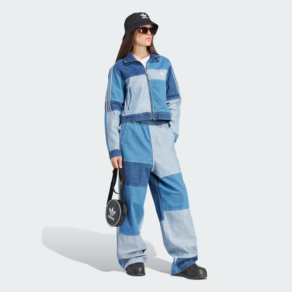 【ADIDAS】KSENIASCHNAIDER Patchwork Jeans - Denim / IU2463 New Adidas Original X KSENIASCHNAIDER PATCHWORK JEANS IU2463