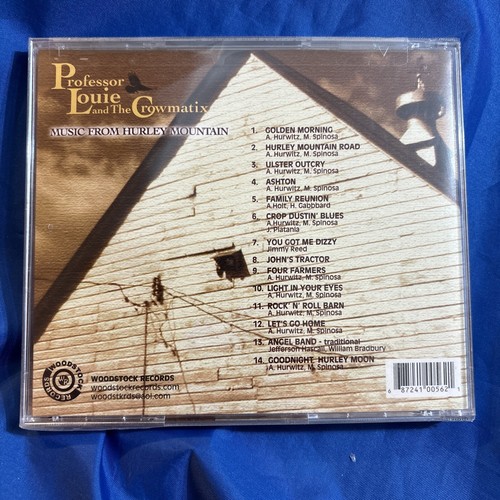 Music from Hurley Mountain by Professor Louie & the Crowmatix (CD, 2016) - Foto 2 di 2