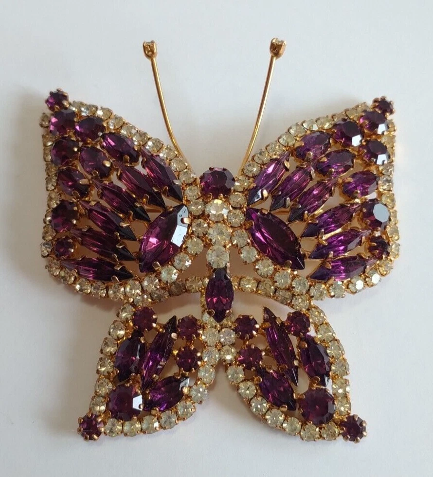 Juliana butterfly shop brooch