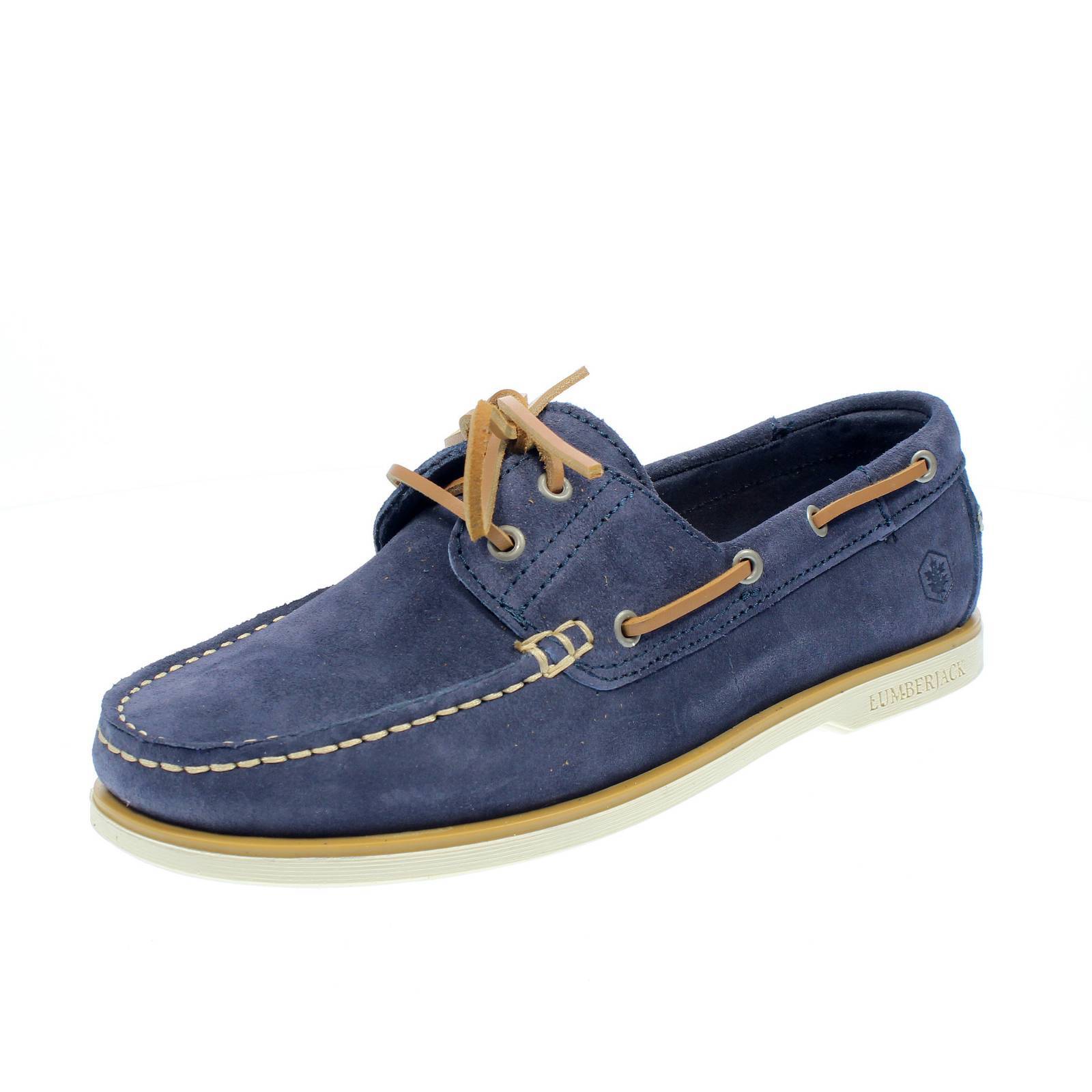 Лодка-навигатор для лесорубов - Scarpe Da Barca Blu - Taglia 41 [26,3 см] Scarpe
