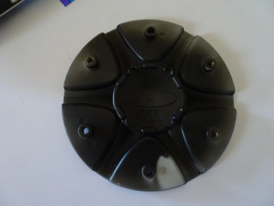 Tapa central de rueda personalizada negra BACCARAT # C-103 Foto 2 de 2