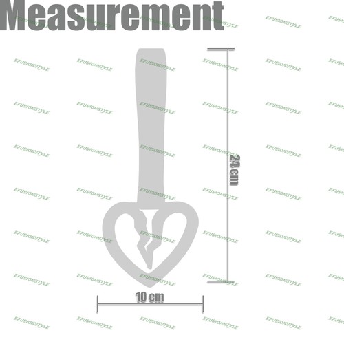 Red Crystal S Broken Heart JDM Ring Tsurikawa Car Handle Strap -Carbon PVC X1 - Picture 2 of 6