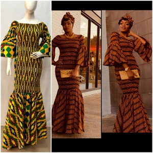 formal dashiki dress