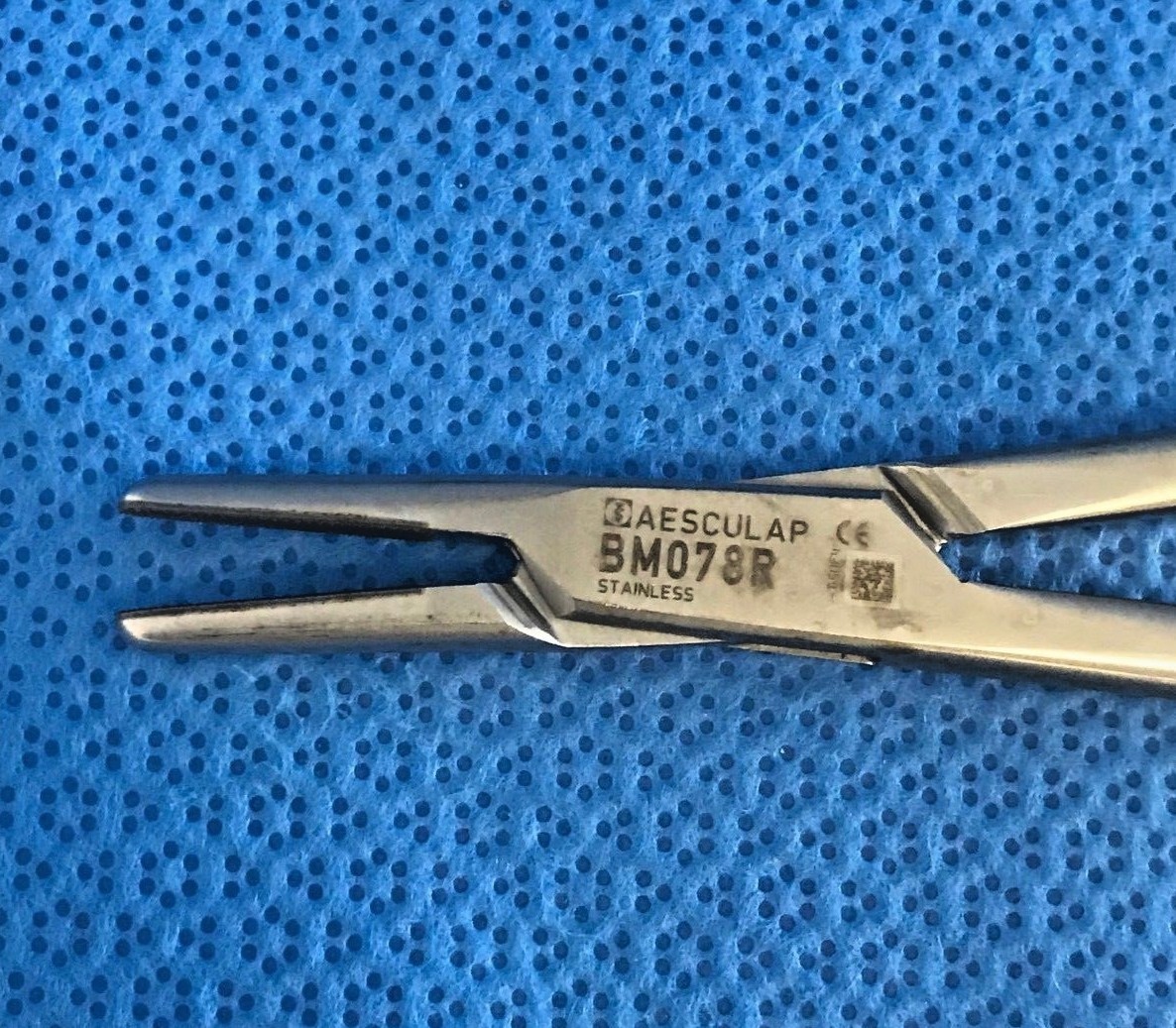 Aesculap BM078R Hegar Duro-Grip Needleholder, L:245mm, 30 Day