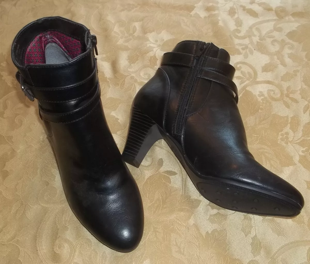 Lifestride cheap black booties