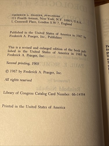 Ideologies of the Developing Nations ~ 2nd Print 1968 ~ Praeger Publishers Inc - Picture 8 of 9