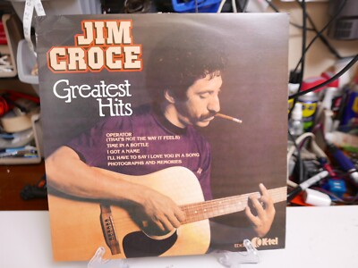 JIM CROCE GREATEST HITS K-TEL SPAIN LP ''BAD BAD LEROY BROWN'' LP Vinyl Record